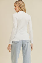 Load image into Gallery viewer, If She Loves Giulia Mockneck Long Sleeves Basic Top *Multiple Colors Available*
