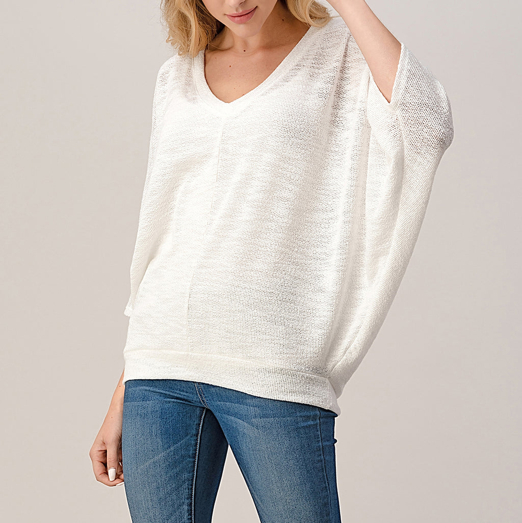*Back In Stock!* Greta Top | White