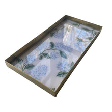 Load image into Gallery viewer, Curated Coastal Brass Tray *More patterns available*
