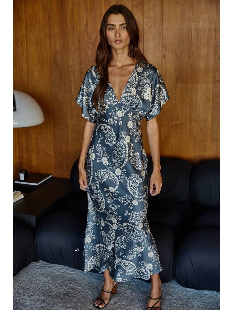 Rowan Dress | Midnight Blue
