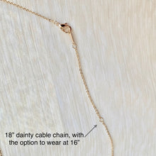 Load image into Gallery viewer, Dainty Gold Cross Necklace
