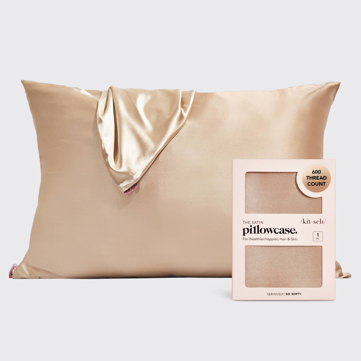 Satin Pillowcase Standard | Champagne