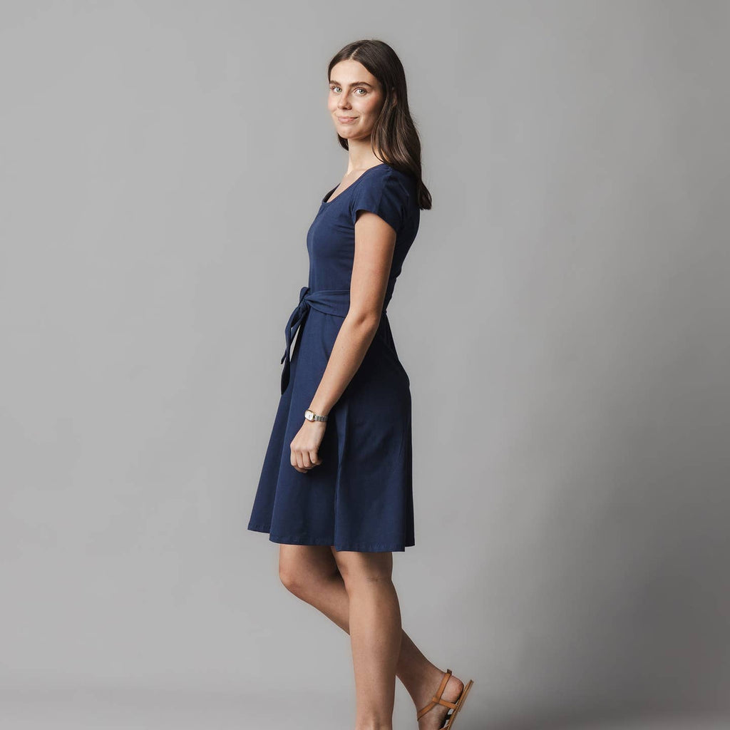 The Everday Organic Tie-Waist Dress