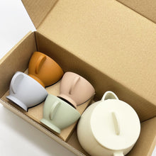 Load image into Gallery viewer, bug + bean kids Silicone Tea Set
