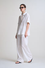 Load image into Gallery viewer, Coastal Eyelet Short Sleeve Shirt
