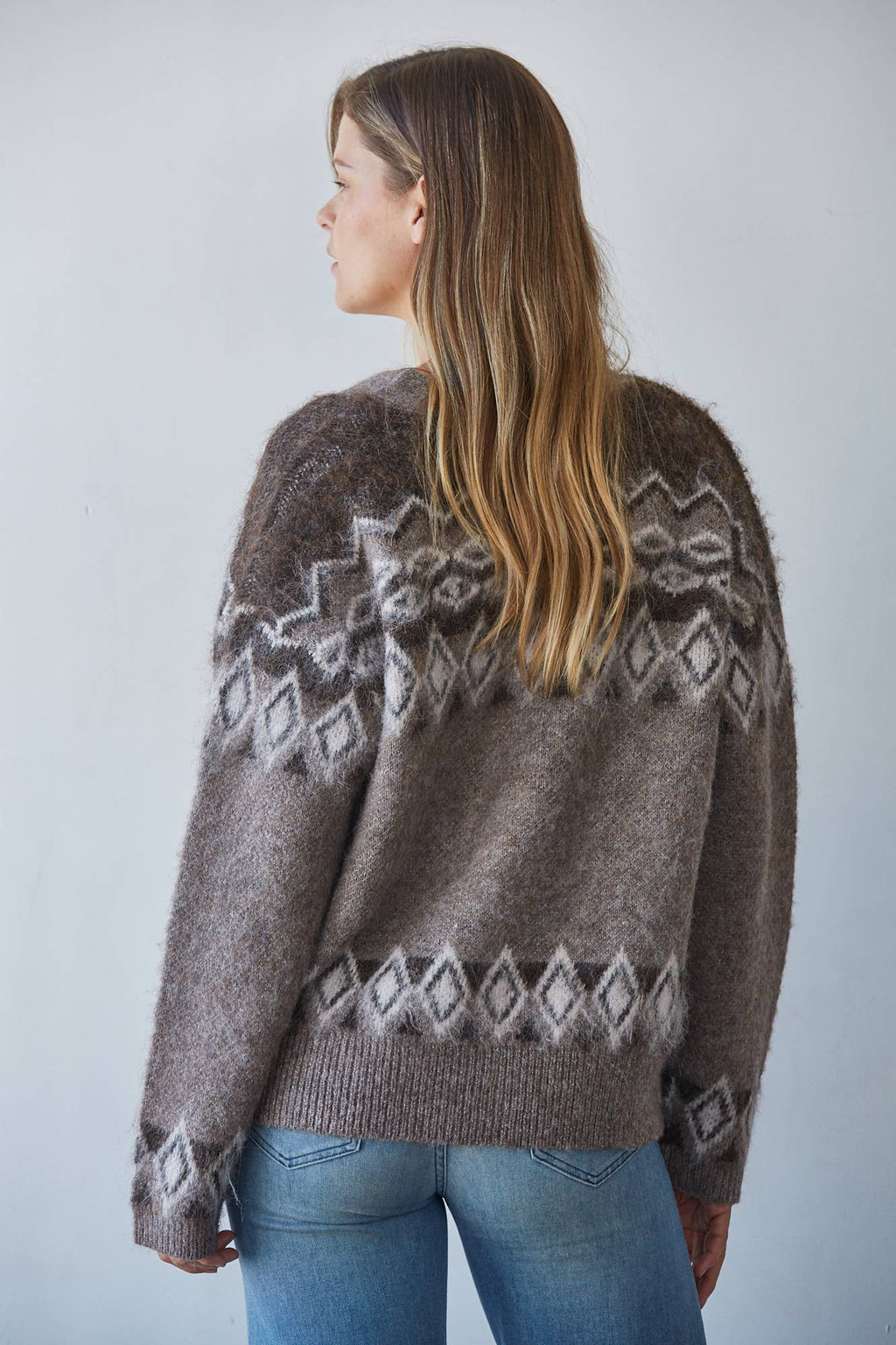 The Fireside Jacquard Cardigan