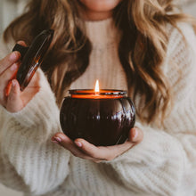 Load image into Gallery viewer, Hello Fall Soy Candle - 20oz Pumpkin Jar
