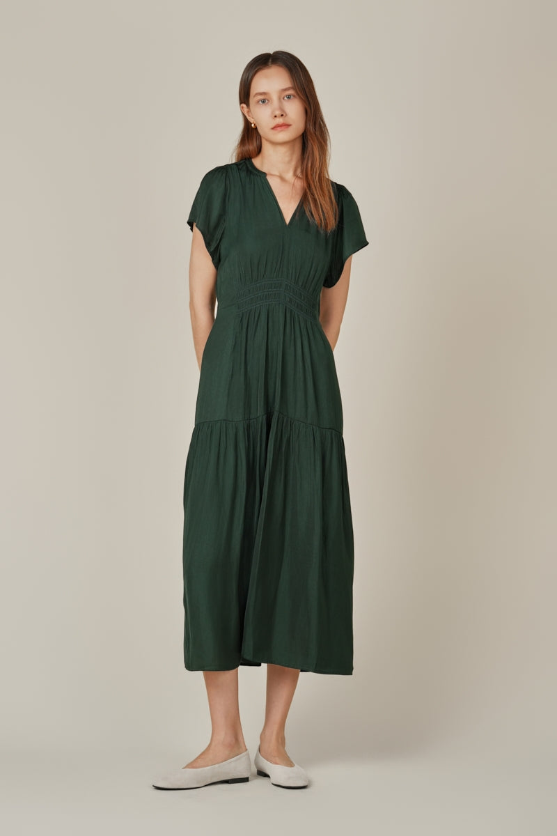 Wren Dress | Deep Emerald