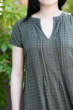 Load image into Gallery viewer, Aya Dobby Dress Olive
