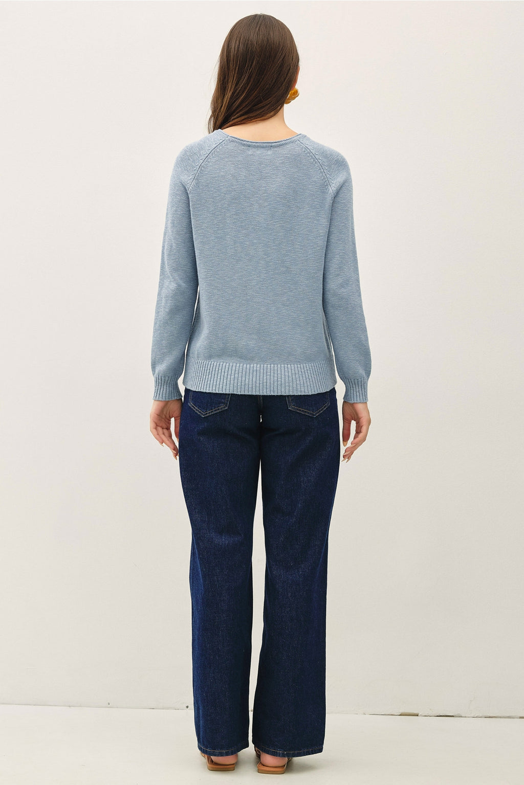 The Arden Sweater | Slate Blue