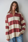 The Weekender Stripe Sweater