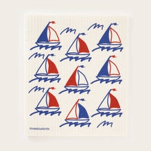 Load image into Gallery viewer, Three Bluebirds Swedish Dishcloth | More Styles Available
