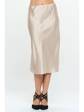 Load image into Gallery viewer, Audrey Satin Midi Skirt
