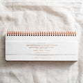 Keyboard Desk Planner | Coffee Paper Weekly Undated Calendar