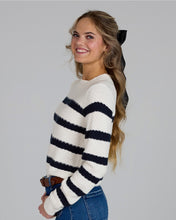 Load image into Gallery viewer, Meridian Signature Striped Crew
