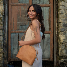 Load image into Gallery viewer, JOYN Bags Halfmoon Crossbody- *2 COLORS AVAILABLE*
