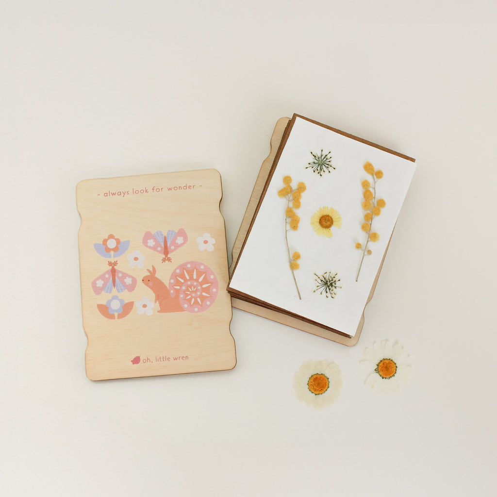 Little Nature Mini Wooden Flower Press | Squirrel