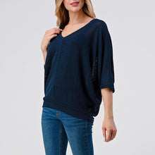 Load image into Gallery viewer, Greta Top | Navy

