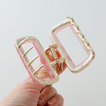Load image into Gallery viewer, Harlow Fairy Rectangle Metal Claw Clip | Medium
