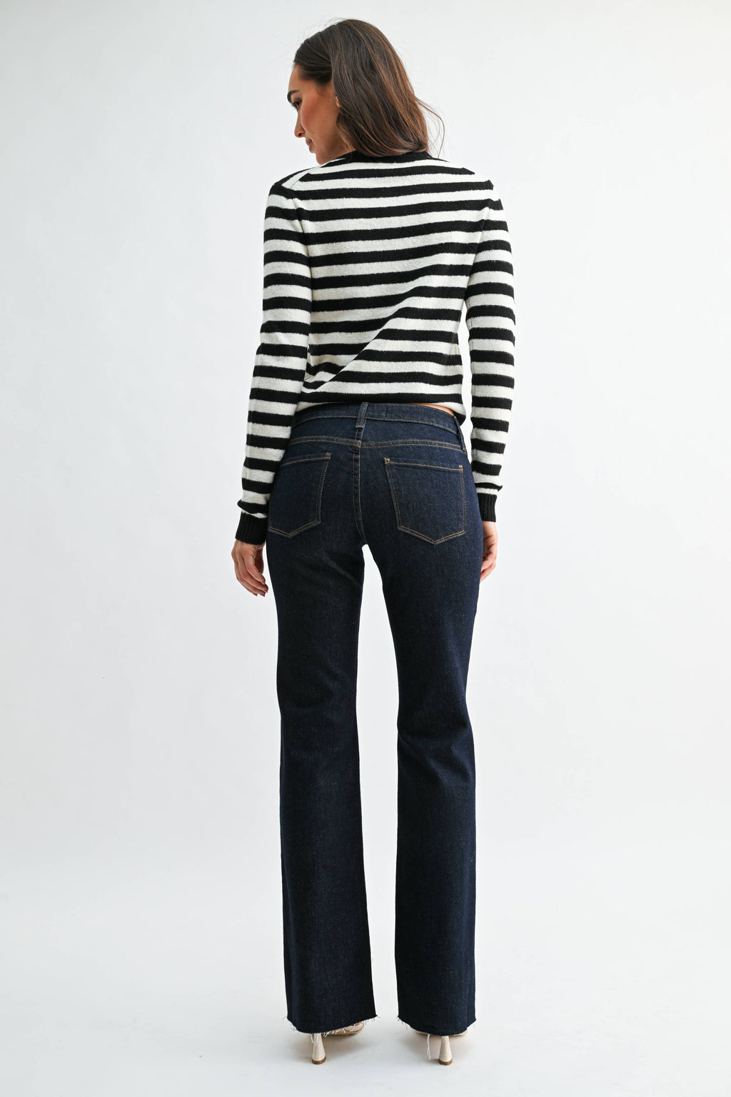 Just Black Denim Mid Rise Bootcut | Super Dark