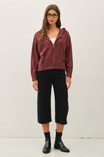 Load image into Gallery viewer, Ultra Comfy Ribbed Knit Hoodie Jacket | Choco
