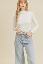 Load image into Gallery viewer, If She Loves Giulia Mockneck Long Sleeves Basic Top *Multiple Colors Available*
