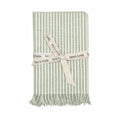 Abby Stripe Napkins | Sage Green