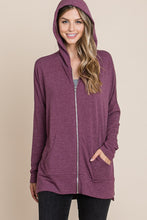 Load image into Gallery viewer, Maple Sage Oversized Hoodie Jacket
