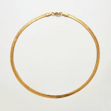 Load image into Gallery viewer, Admiral Row Gold Herringbone Necklace

