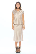 Load image into Gallery viewer, Solenne Satin Cowl Top | 3 Colors Available
