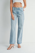 Just Black Denim Relaxed Straight Jean | Light