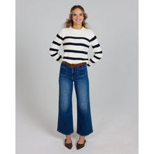 Load image into Gallery viewer, Meridian Signature Striped Crew
