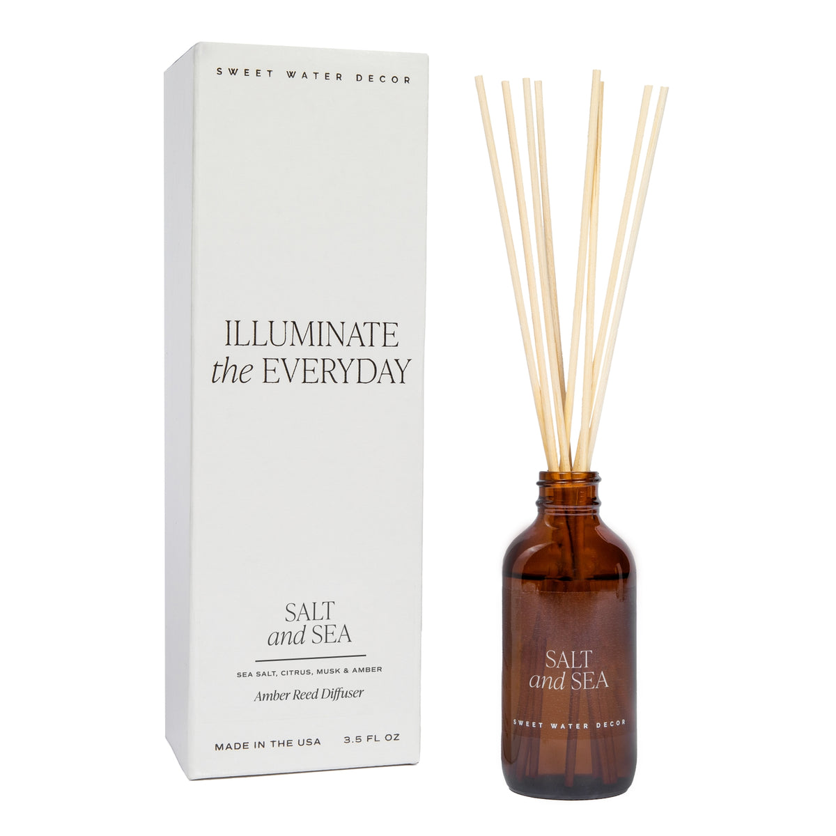 Salt and Sea Reed Diffuser | 2 Colors Available