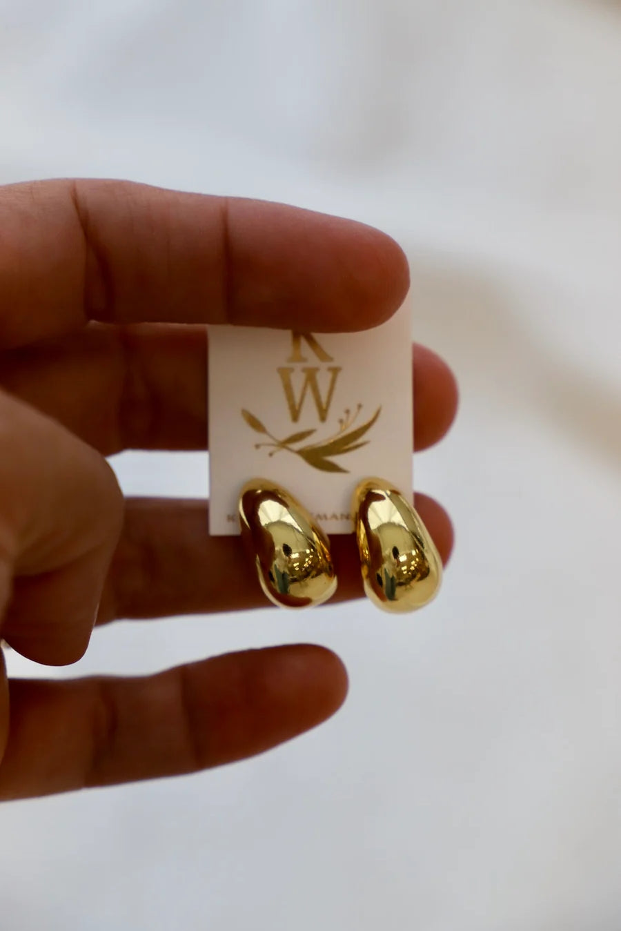 *Back In Stock!* KW Bonnie Chunky Teardrop Studs