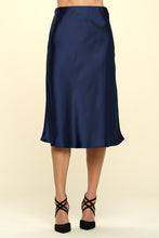 Load image into Gallery viewer, Satin Slip Midi Skirt | More Colors Available
