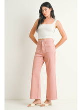 Load image into Gallery viewer, Patch Pocket Wide Leg | Dusty Coral
