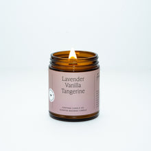 Load image into Gallery viewer, Fontana Beeswax Essential Oil Candle | Lavender Vanilla Tangerine
