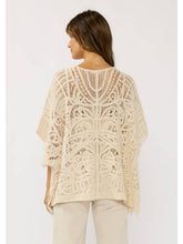 Load image into Gallery viewer, The Driftwood Crochet Poncho
