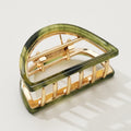 Rosalie Western Classic Half Moon Metal Claw Clip