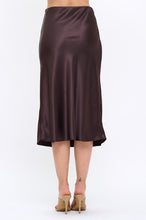 Load image into Gallery viewer, Satin Slip Midi Skirt | More Colors Available

