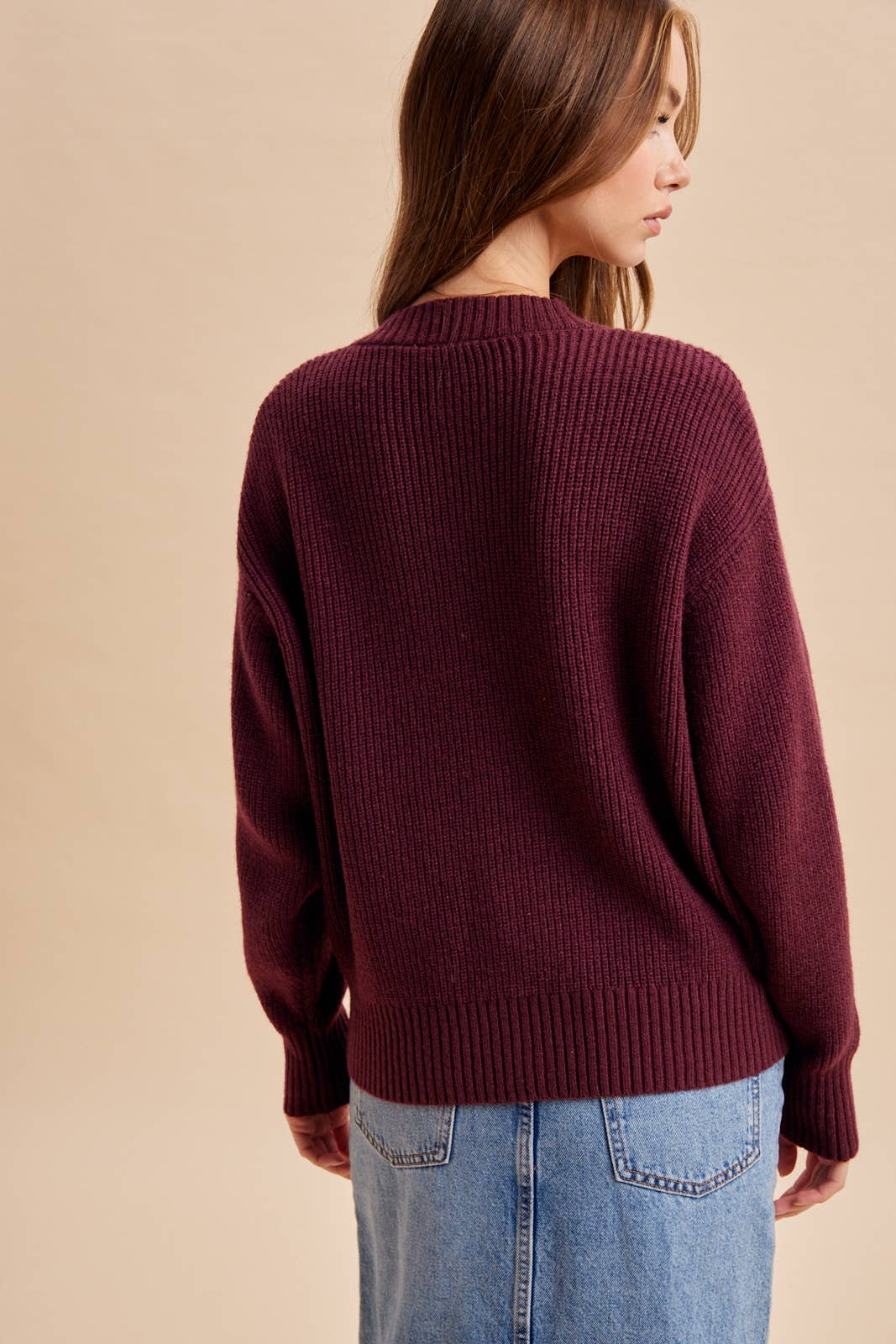 The Eloise Gold Button Cardigan