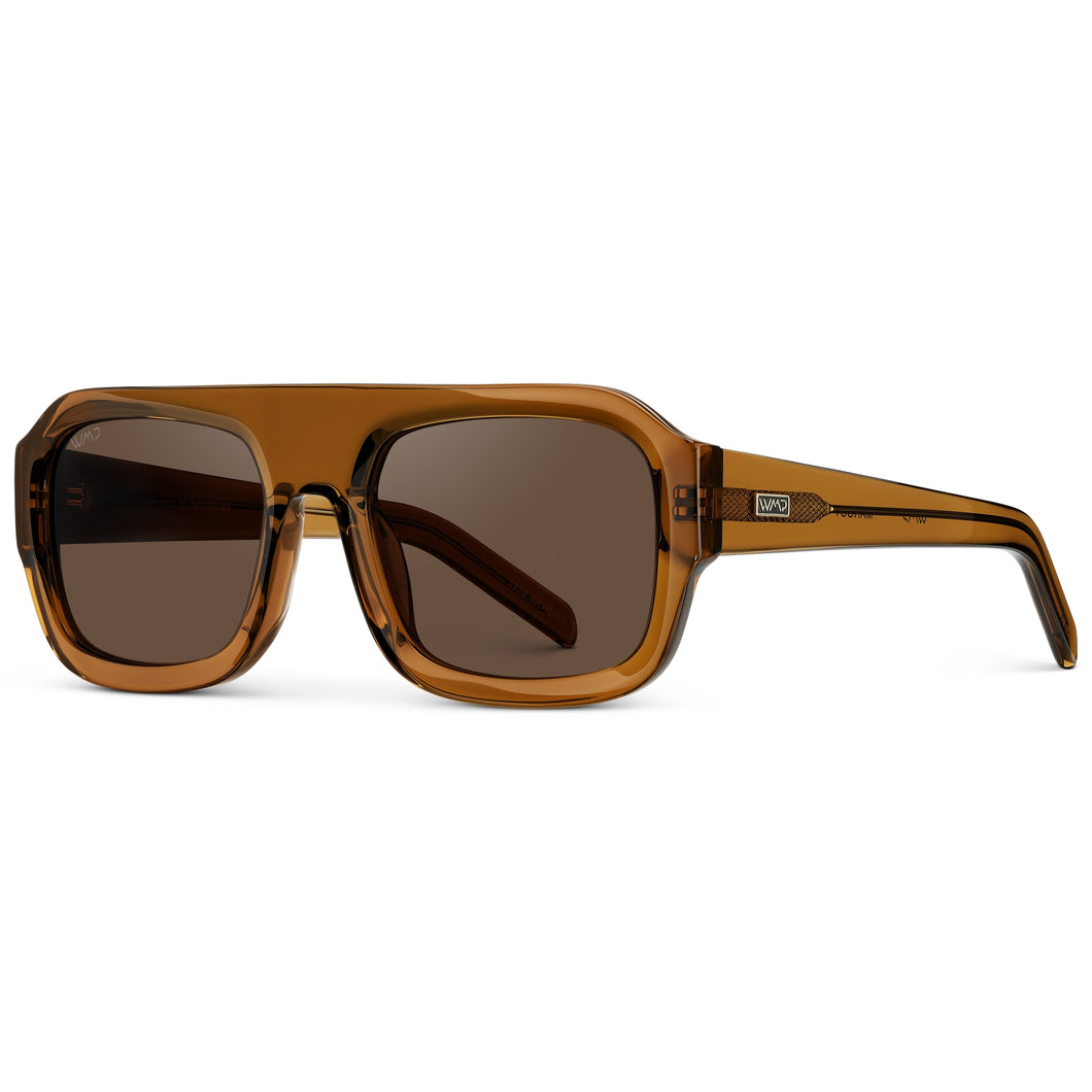 Harlee Sunglasses | Caramel Brown