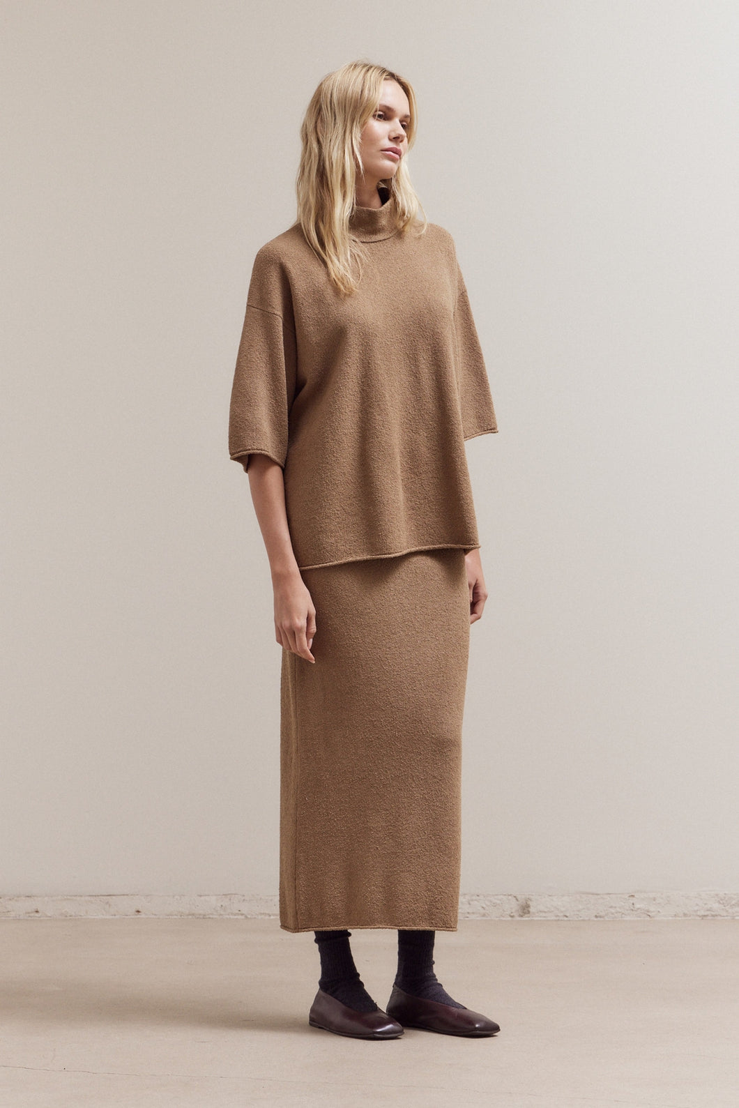 Luna Mock Neck Sweater