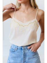 Load image into Gallery viewer, Savannah Embroidered Tank
