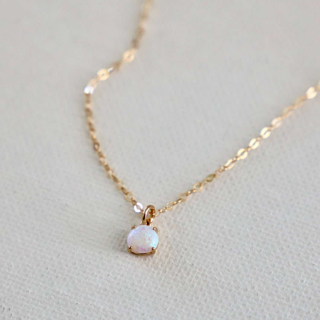 The Opal Drop Necklace