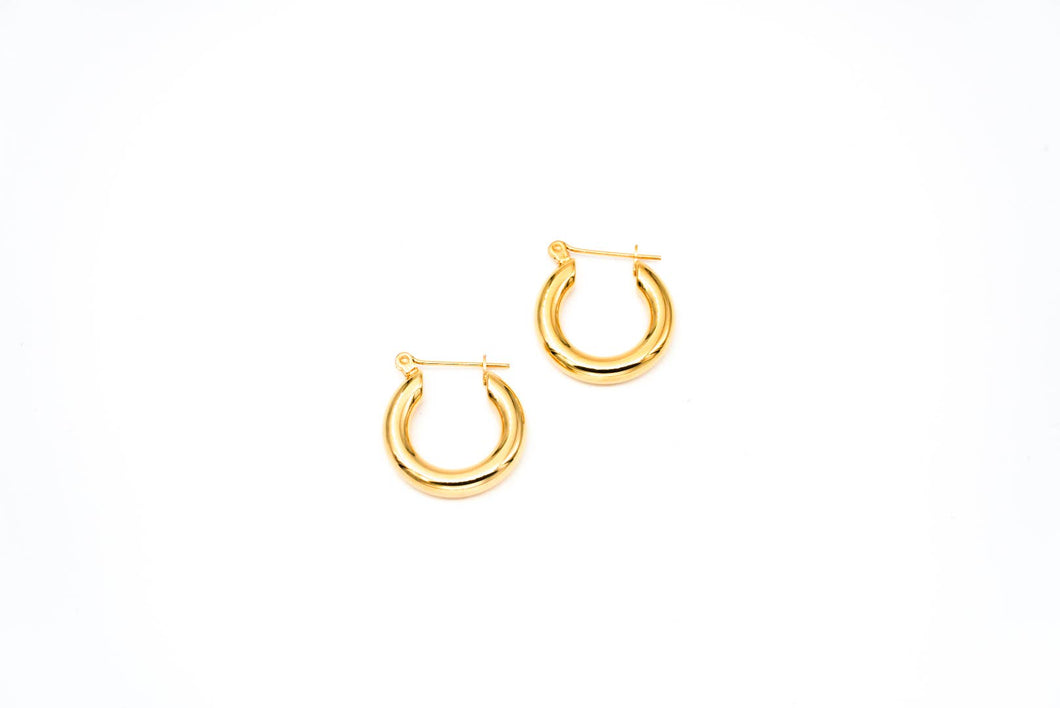 *Back In Stock!* Mayson Gold Hoops