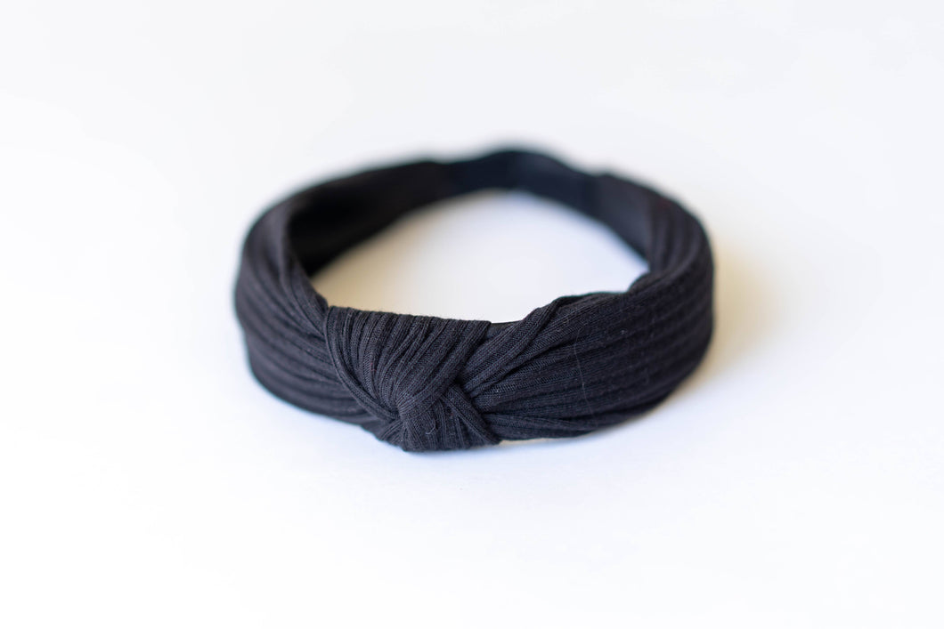 Ribbed Knotted Headband *More Colors Available*