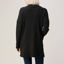 Load image into Gallery viewer, Long Cozy Knit Cardigan-Black
