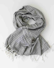 Load image into Gallery viewer, Oversized Woven Shawl - Black

