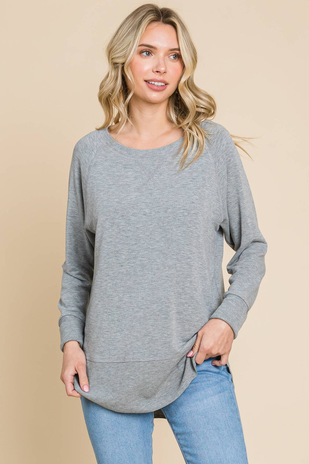 Maple Sage Relaxed Fit Pullover Sweater *More Colors Available